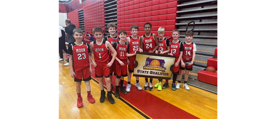 Moon 4th grade black - states